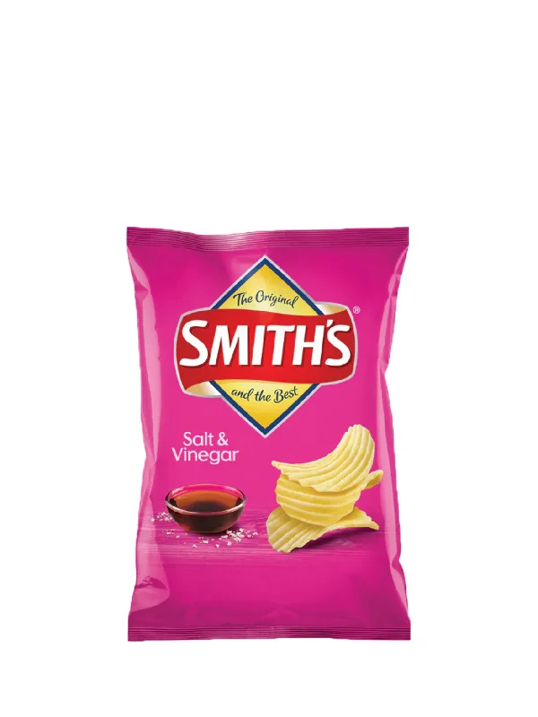 SMITHS CRINKLE CHIPS SALT & VINEGAR 90G