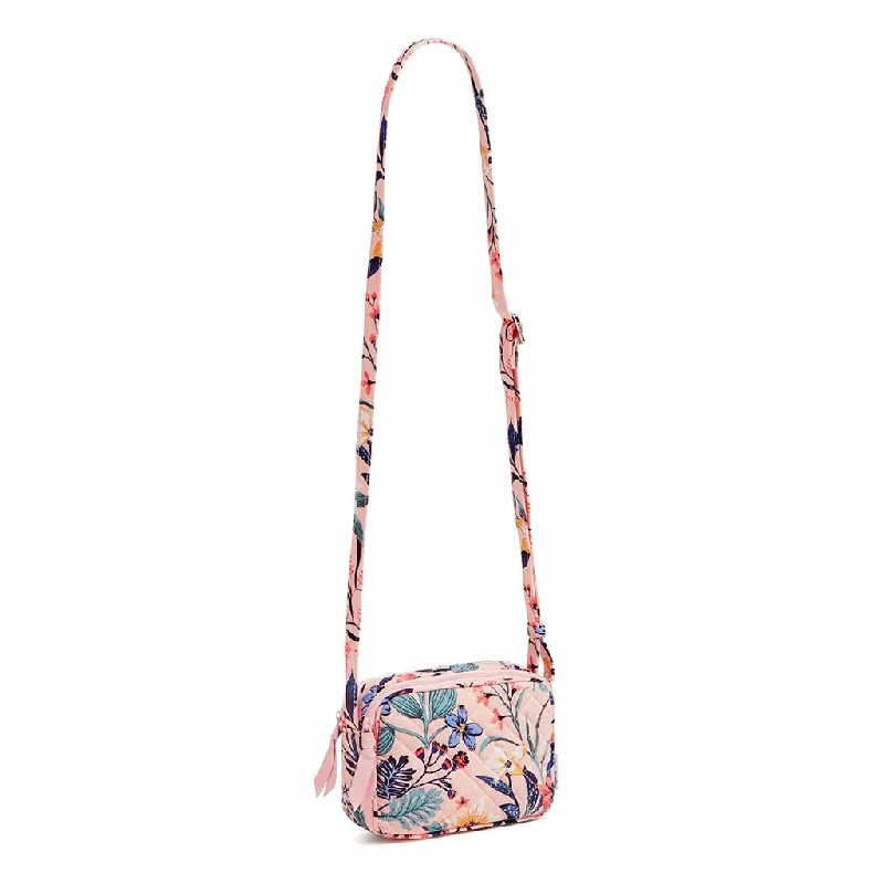 Vera Bradley : Mini Evie Crossbody Bag in Paradise Coral