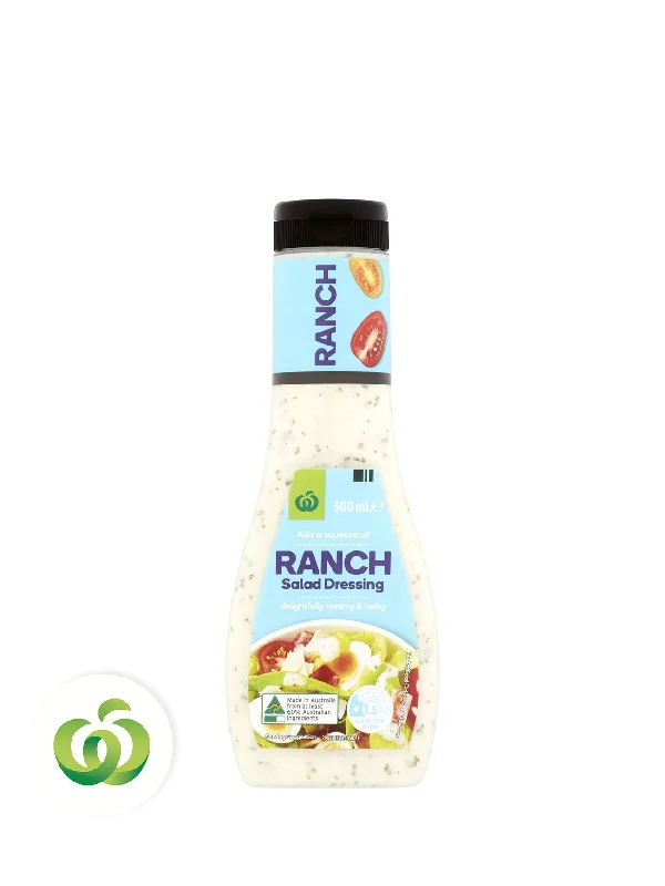 WOOLWORTHS RANCH SALAD DRESSING 300ML