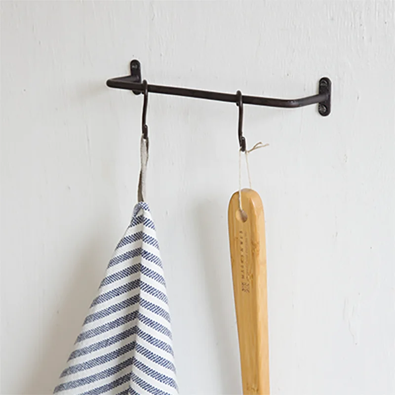 Fog Linen Work Iron Towel Bar