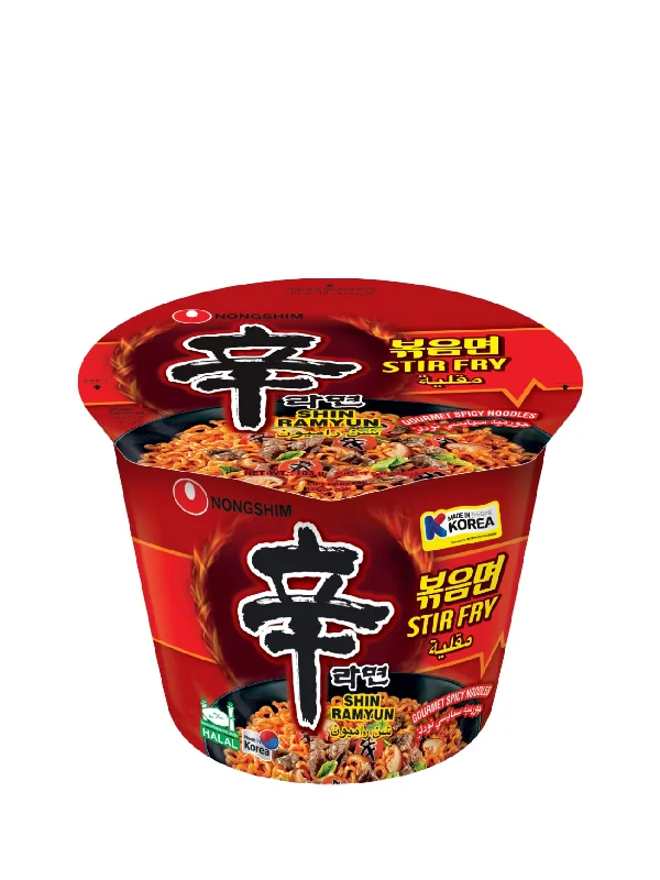 NONGSHIM SHIN STIR FRY RAMYUN (BOWL) 103G