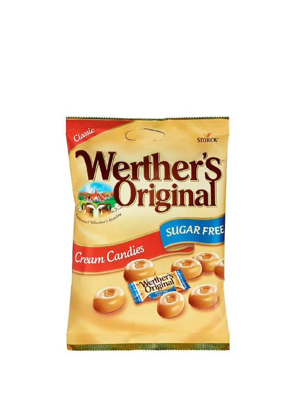 WERTHERS ORIGINAL SUGAR FREE BAG 70G