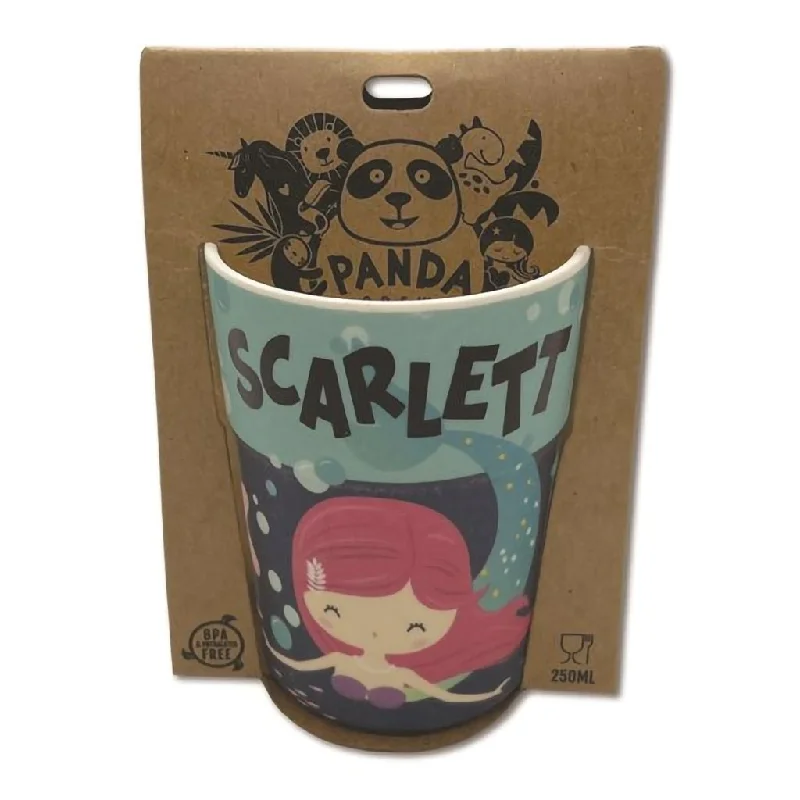 H & H Gifts : Panda Cups in Scarlett