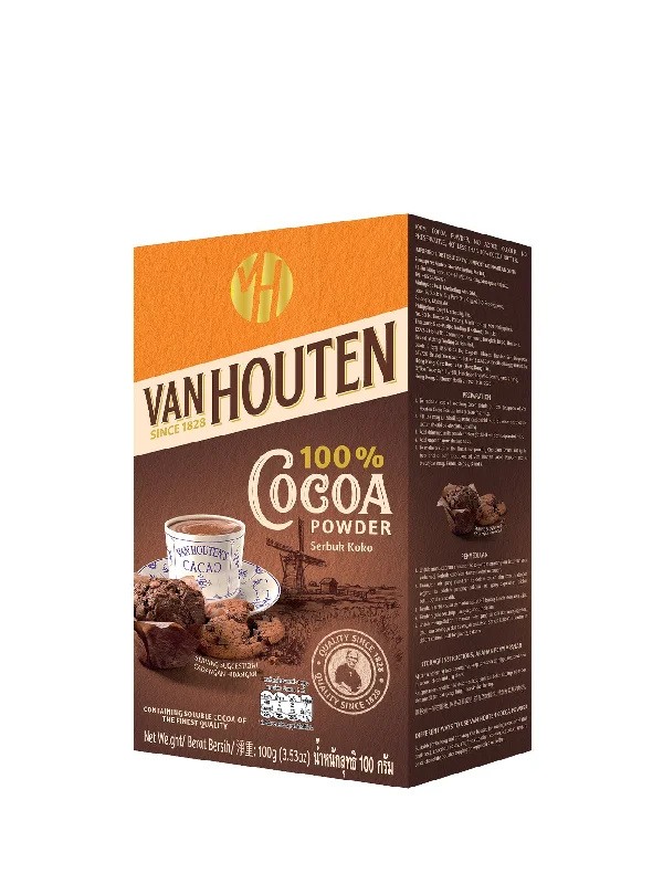 VAN HOUTEN COCOA POWDER BOX 100G