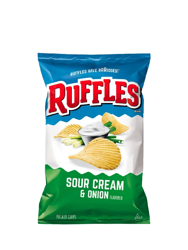 RUFFLES CN SOUR CREAM 170G