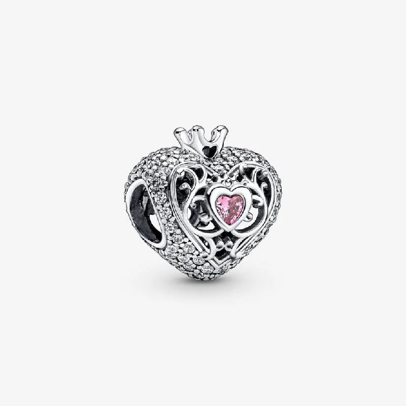 PANDORA : Regal Crown & Heart Charm