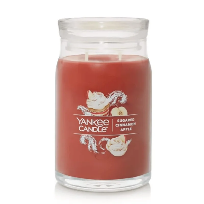 Yankee Candle : Signature Large Jar Candle in Sugared Cinnamon Apple