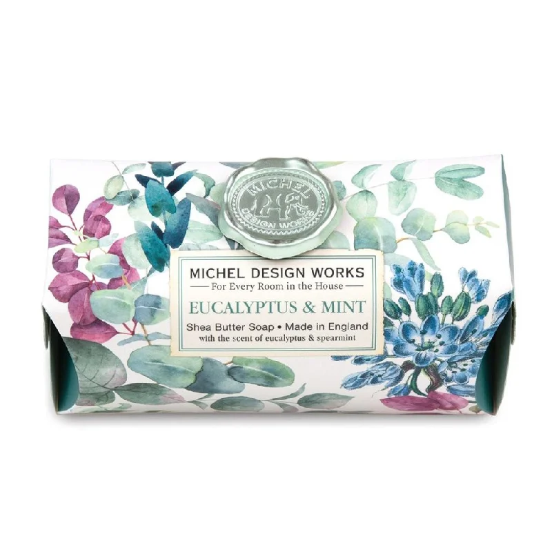 Michel Design Works : Eucalyptus & Mint Large Bath Soap Bar