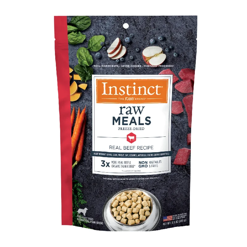 Instinct Raw Freeze-Dried Meals - Real Beef Recipe (For Dogs)