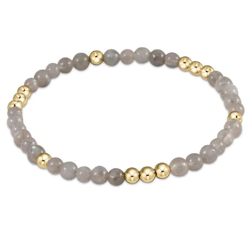 enewton design  : Worthy Pattern 4mm Bead Bracelet- Labradorite