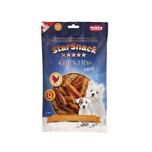 70162 NOBBY StarSnack MINI Chicken Jerky  70g