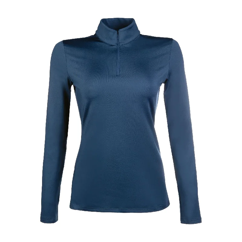 Hkm Ladies Functional Shirt - Deep Blue