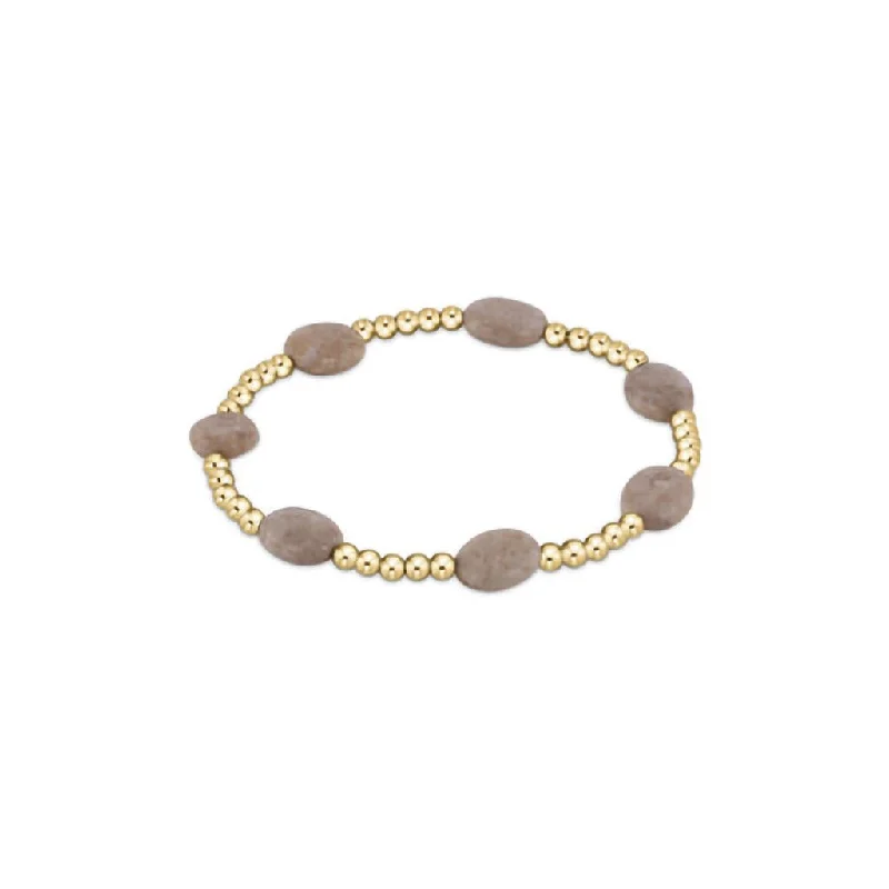 enewton design : Admire Gold Bead Bracelet -Riverstone