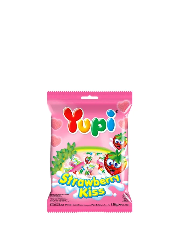 YUPI STRAWBERRY KISS 110G