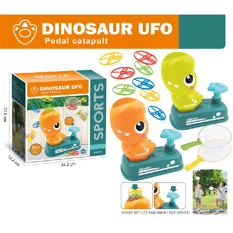 Dinosaur Ufo Pedal Catapult