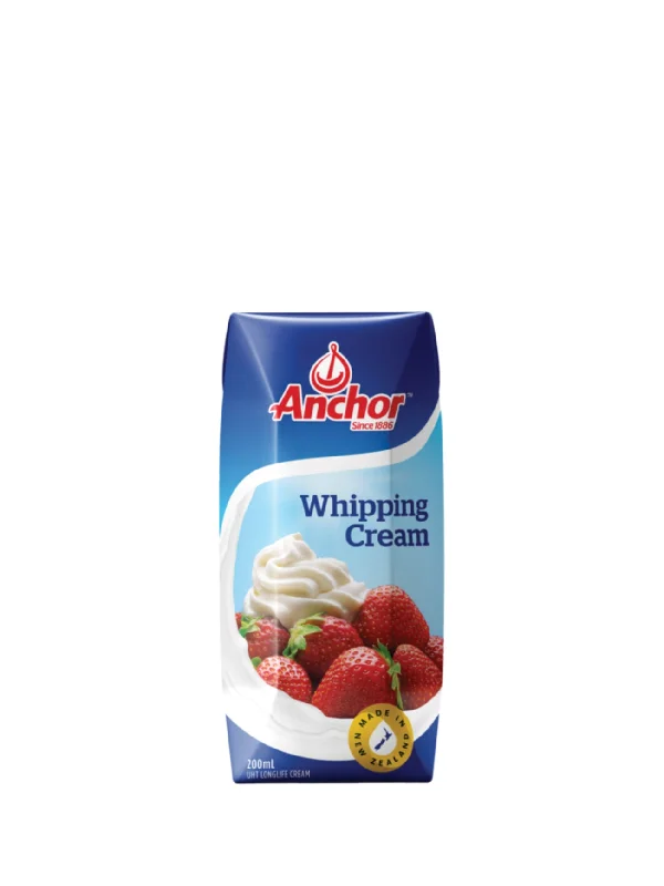 ANCHOR UHT WHIPPING CREAM 200ML