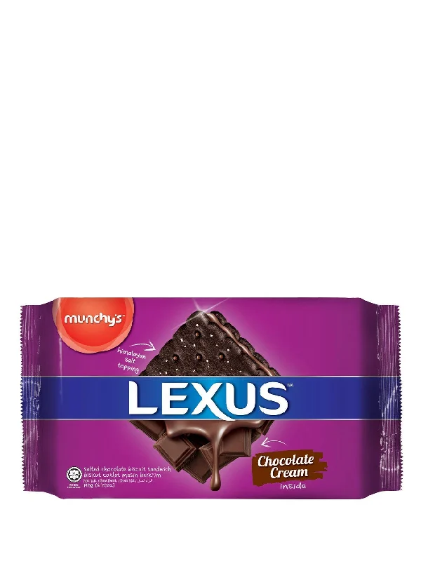 MUNCHY'S LEXUS SALTED CHOC SANDWICH 190G