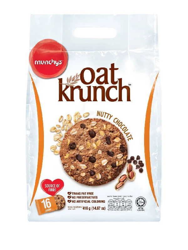 MUNCHYS OAT KRUNCH NUTTY CHOC 390G