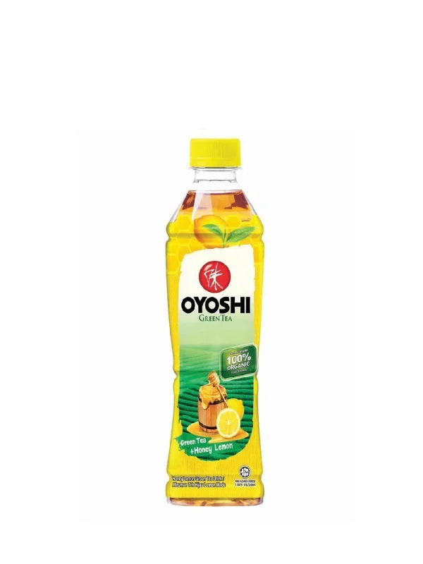 OYOSHI HONEY LEMON GREEN TEA PET 380ML