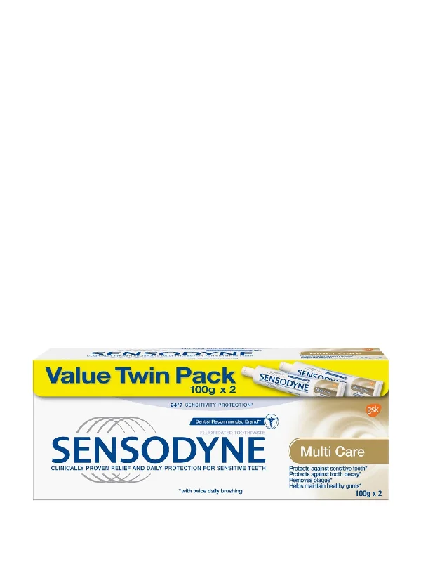 SENSODYNE MULTICARE TOOTHPASTE 2X100G