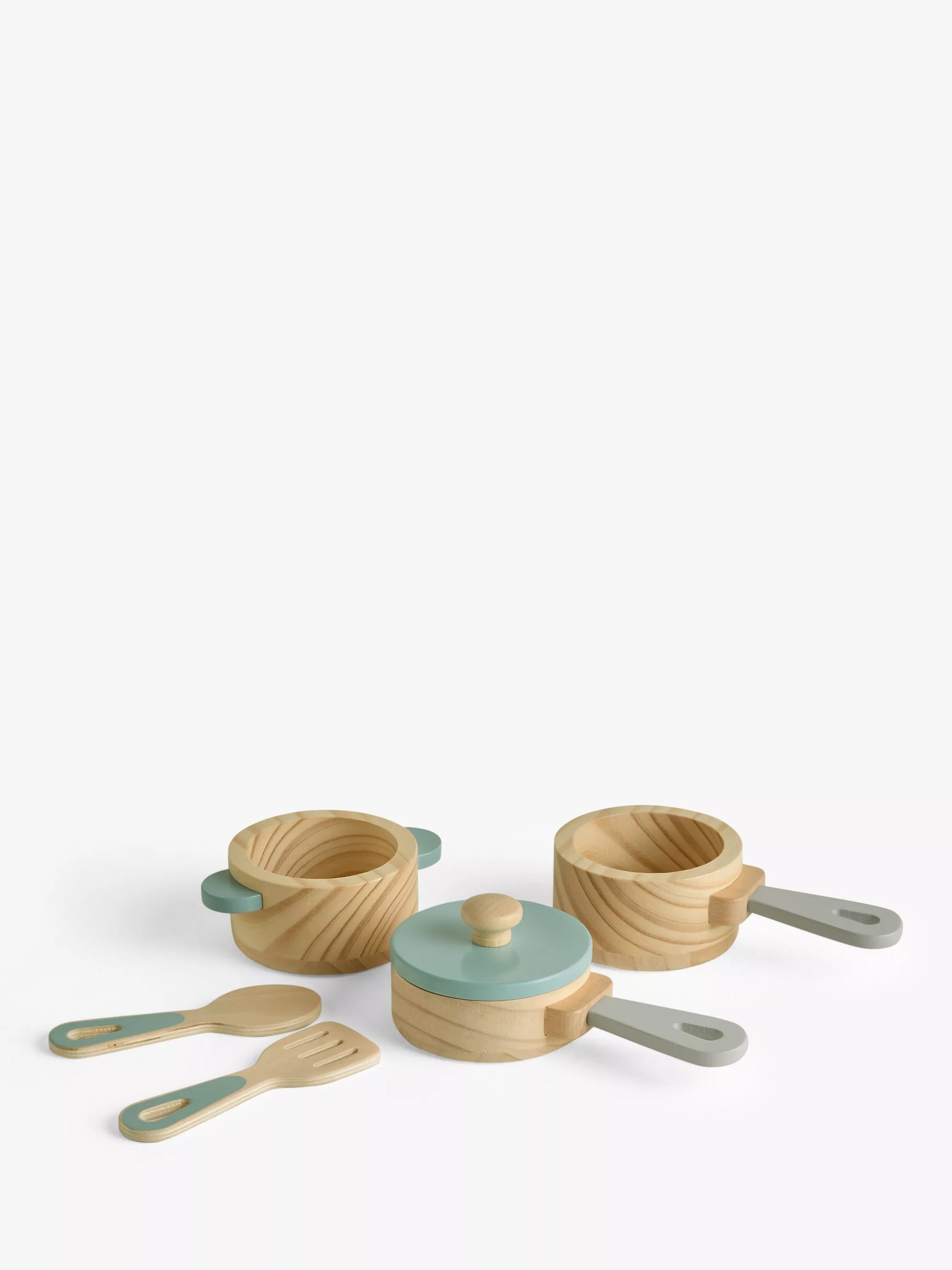 John Lewis Wooden Pots & Pans