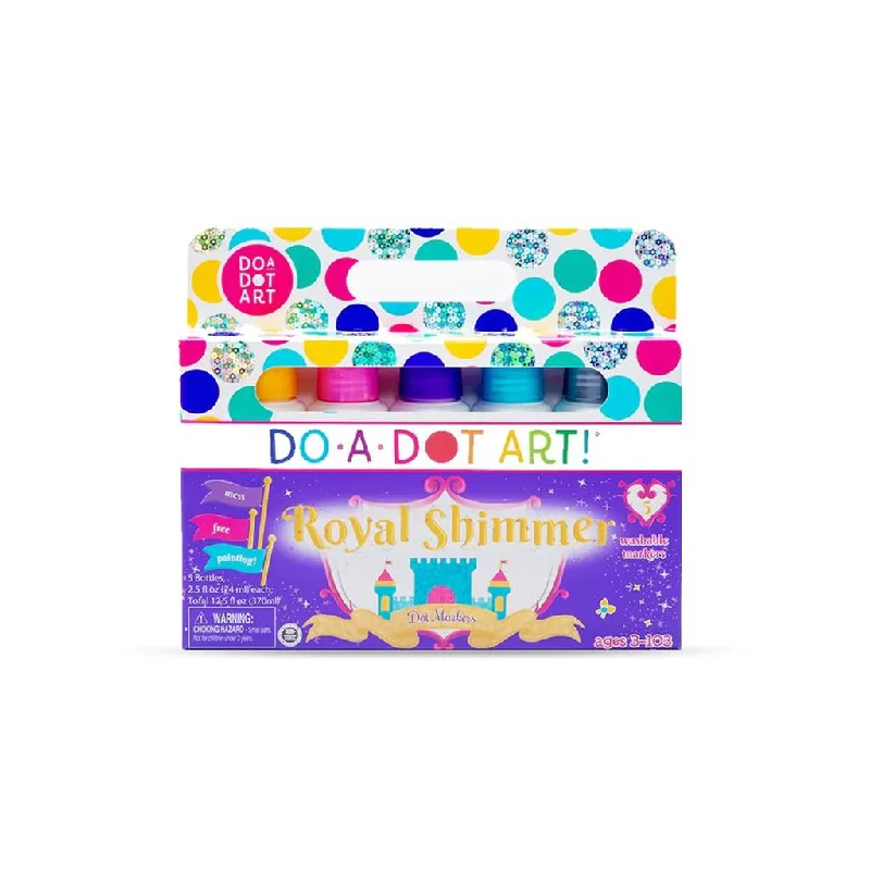 Do A Dot Art : 5 Pack Royal Shimmer Dot Markers