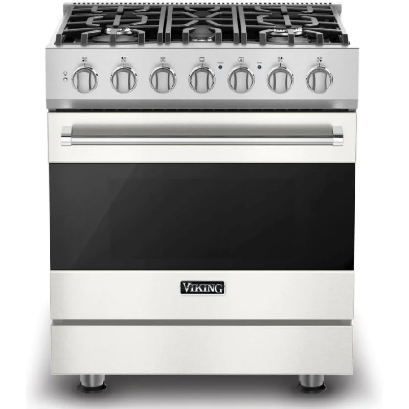 Viking 30-inch Freestanding Gas Range with ProFlow™ Convection Baffle RVGR3302-5BPWLP