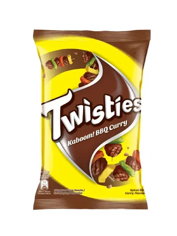 TWISTIES BBQ CURRY 140G