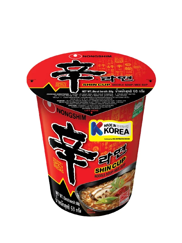 NONGSHIM SHIN CUP NOODLE SOUP 68GM