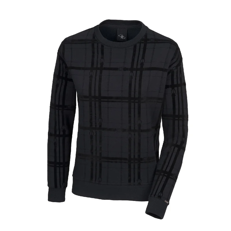 Pikeur Selection Ladies Sweater - Black Check Pattern