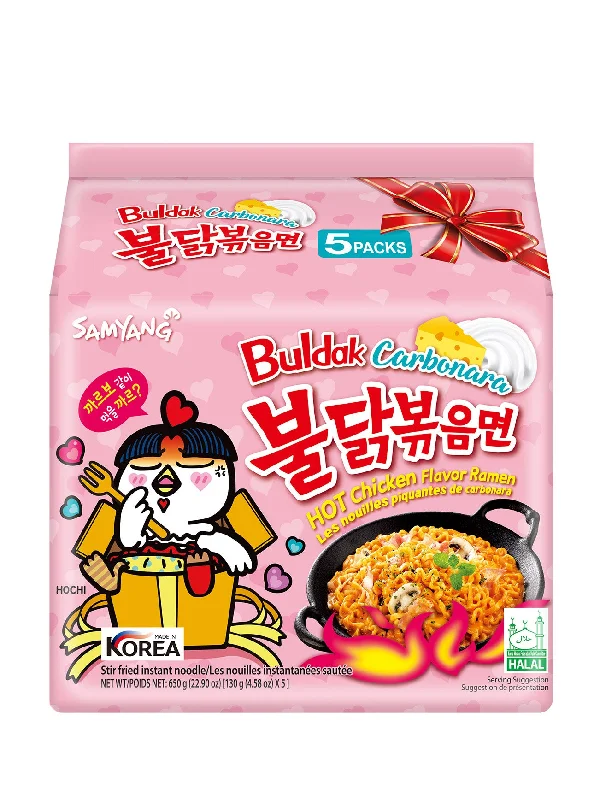 SAMYANG HOT CHICKEN RAMEN CARBONARA 5SX130G