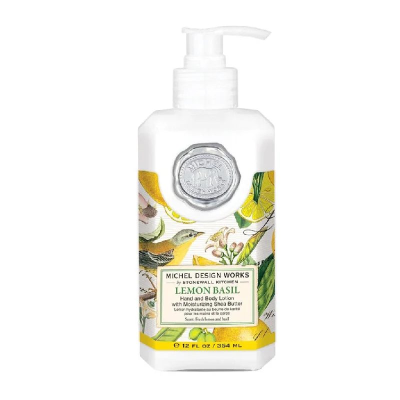 Michel Design Works :  Lemon Basil Hand & Body Lotion