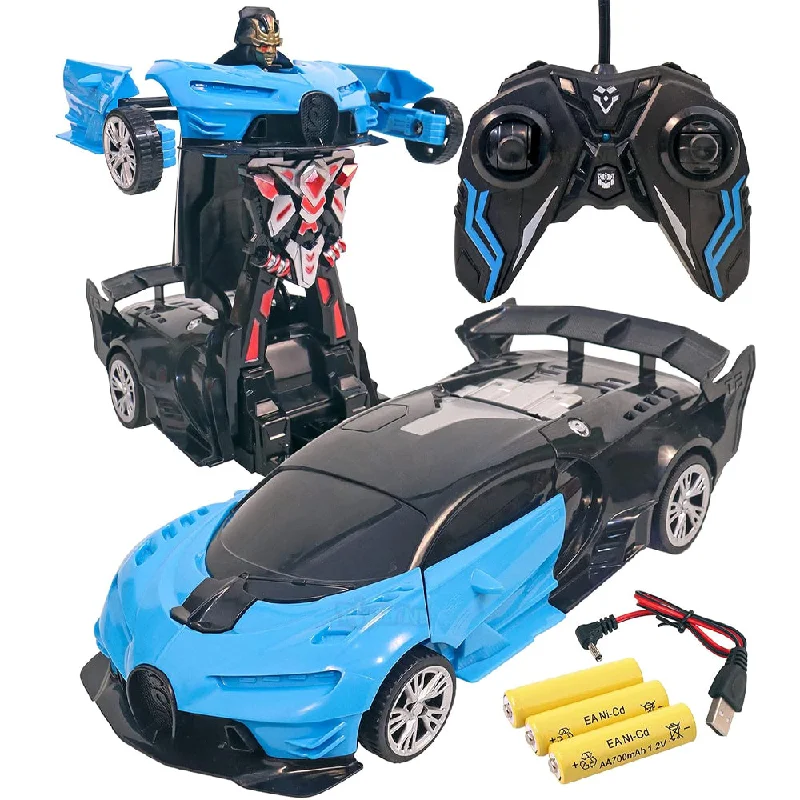 Remote Control Car to Robot Transforming Car Toy