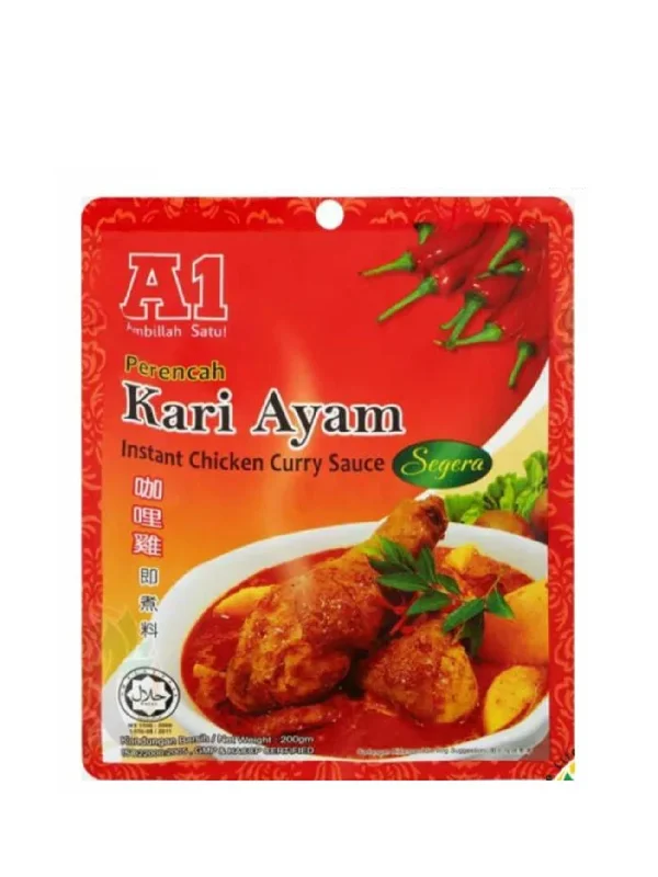 A1 INSTANT CHICKEN CURRY SAUCE 200G