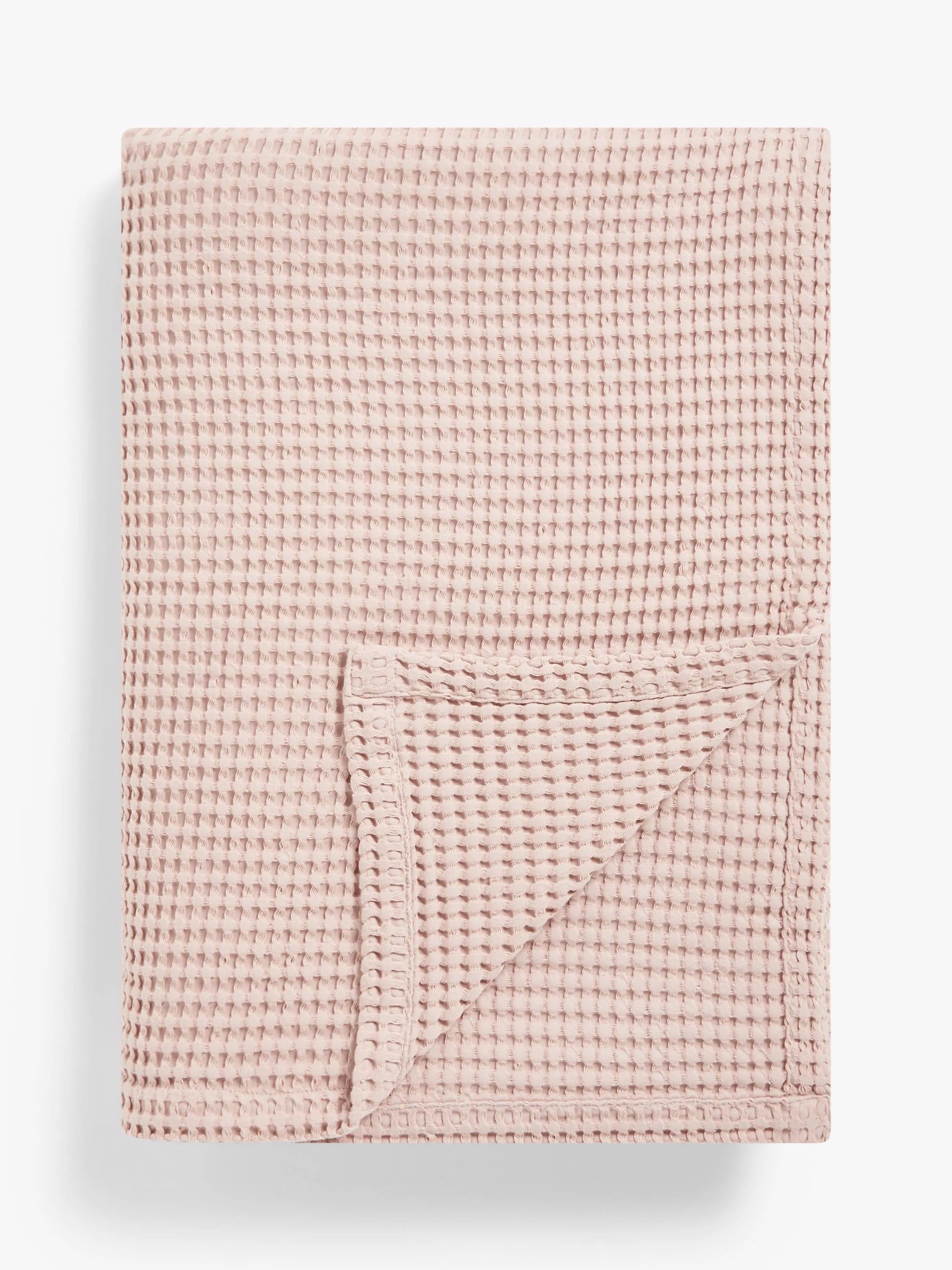 John Lewis Washed Waffle Bedspread