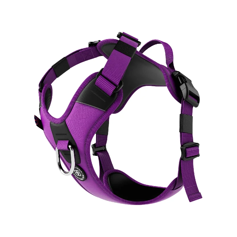 Anti Pull Harness | With Handle & Lighter | Hurricane Harness - Purple