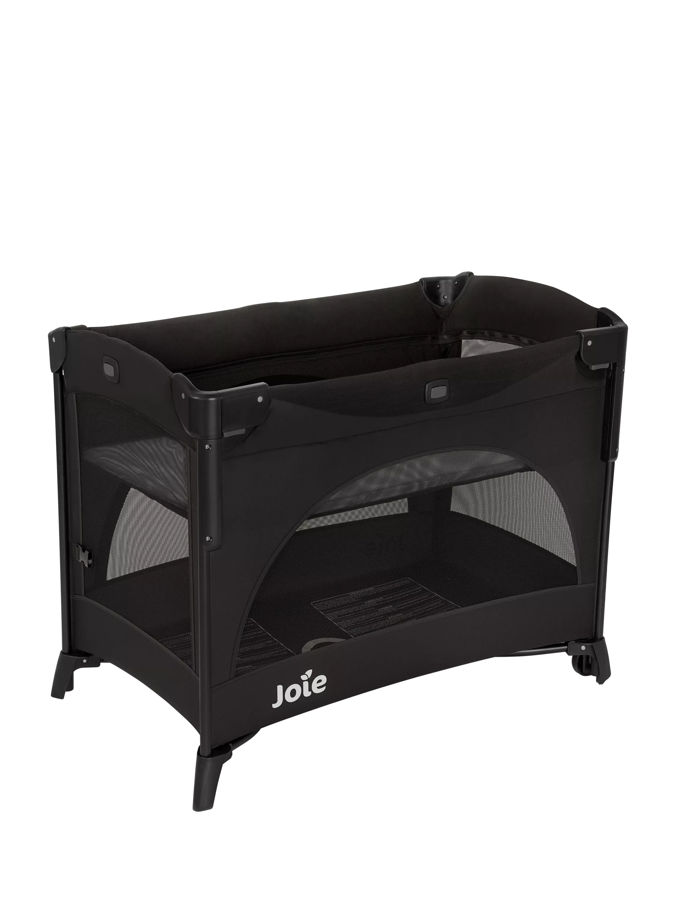 Joie Baby Kubbie Sleep Bedside Travel Cot, Shale