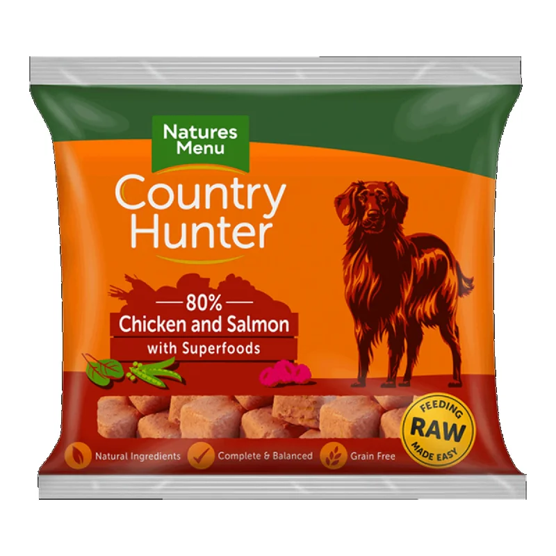 Natures Menu Country Hunter Raw Chicken & Salmon Nuggets