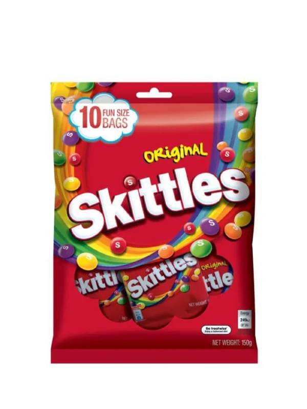 WRIGLEY SKITTLES SHARE BAG 150G