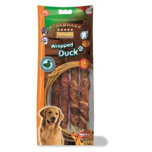 70077 NOBBY StarSnack Barbecue Wrapped Duck  XL, 253 g