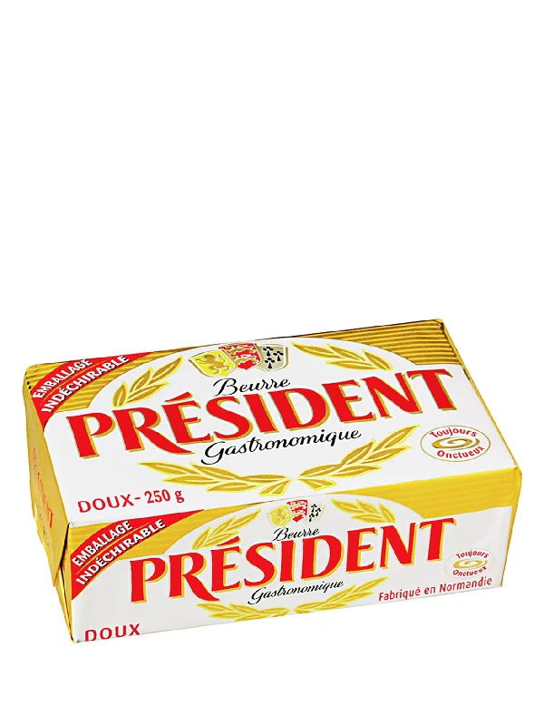 PRESIDENT UNSALTED BUTTER 200GM