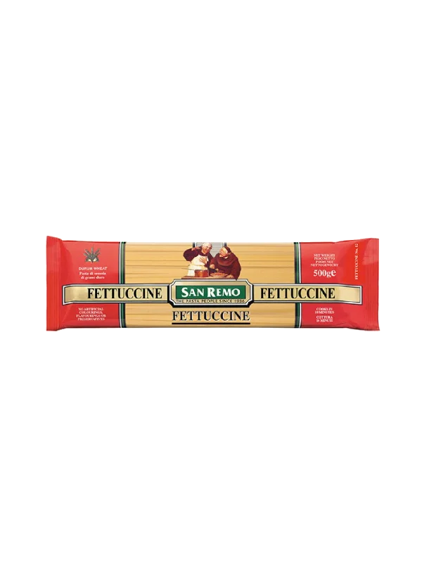 SAN REMO PLAIN FETTUCINE 500GM