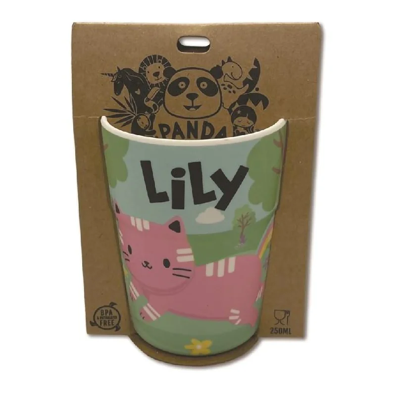 H & H Gifts : Panda Cups in Lily