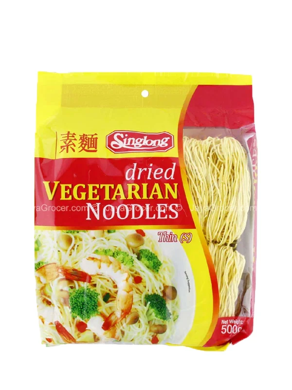 SING LONG DRIED VEGETARIAN NOODLE (S) 500G