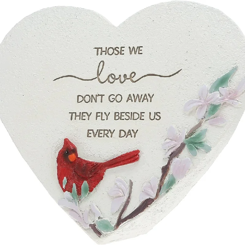 Pavilion Gift Co : Those We Love - 5" Standing Heart Memorial Stone