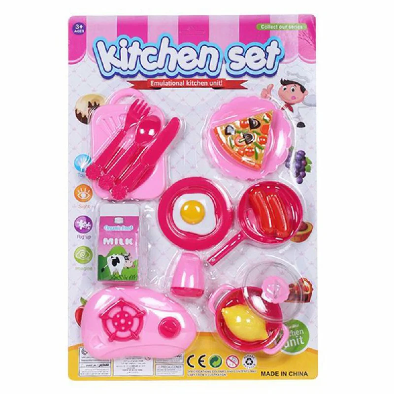 (NET) Pink Kitchen Gadgets Blister Trinkets