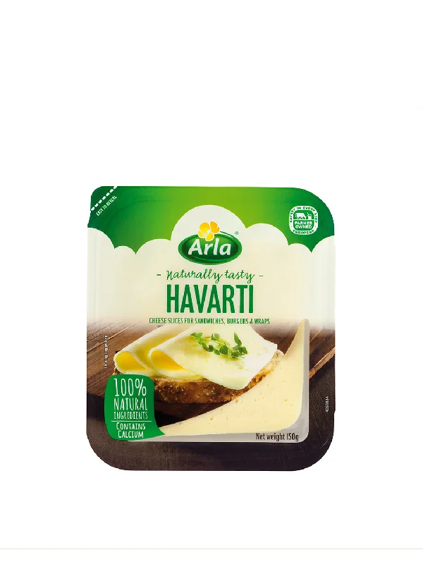 ARLA HAVARTI SLICES 150G