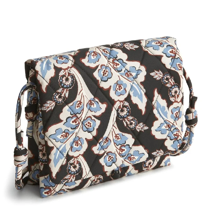 Vera Bradley : Baird Hipster - Calyx + Quill Black in Polyester Twill