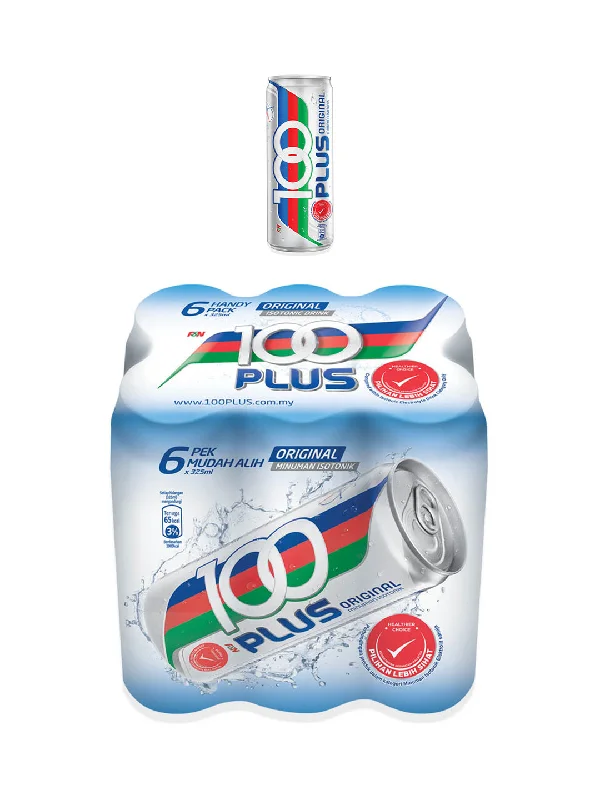 100 PLUS ORIGINAL 6X325ML