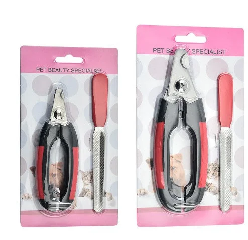 Stainless steel round head pet nail clipper(cats& dog) PRICE FR 4PCS